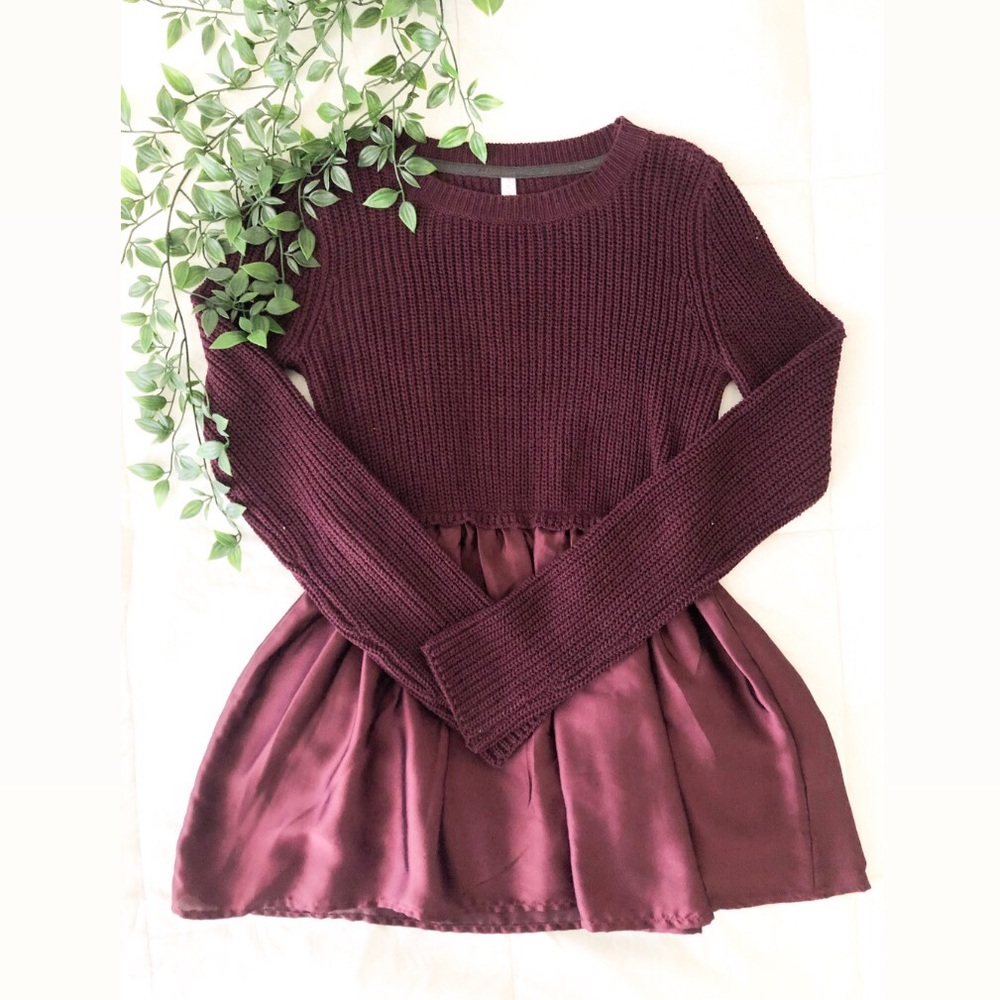 Target plum sweater